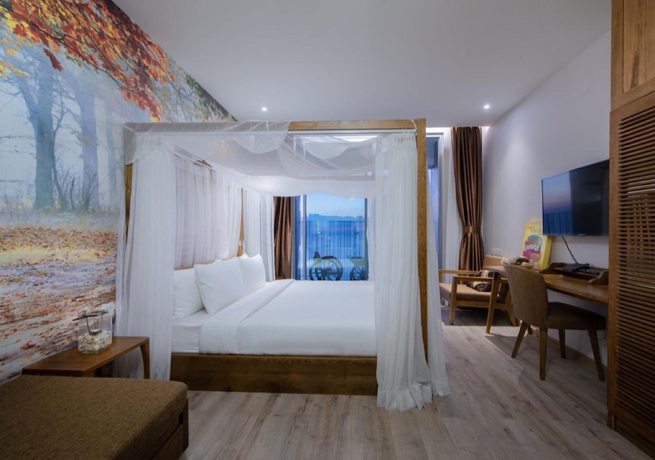 Panorama Autumn Leaves Nha Trang Beach Hotel Exterior photo